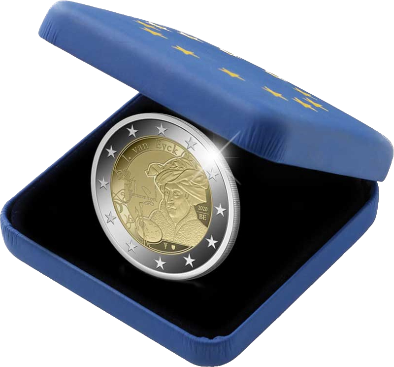 2 Euro Belgien 2020 Jan van Eyck