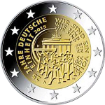 2 Euro 4 2015 25 Jahre Deutsche Einheit A,D,F,G,J