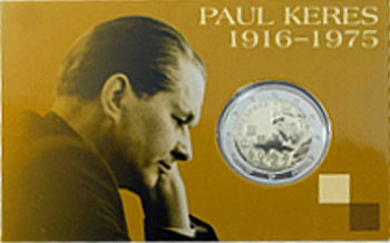 2 Euro Estland 2016 100.Geburtstag von Paul Keres