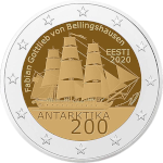 2 Euro 5 2020 200. Jahrestag der Entdeckung der Antarktis