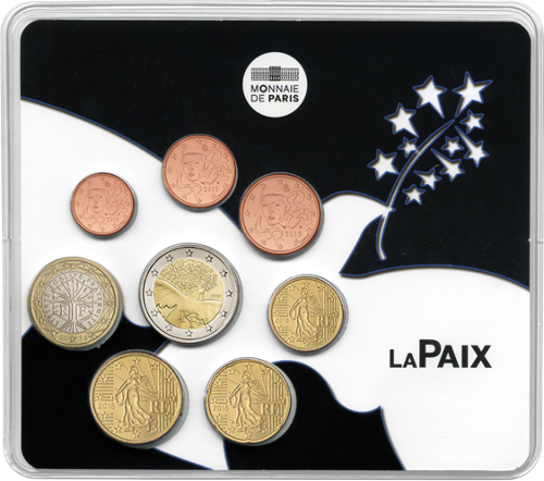 2 Euro Frankreich 2015 KMS Frankreich 2015 ST - Frieden in Europa