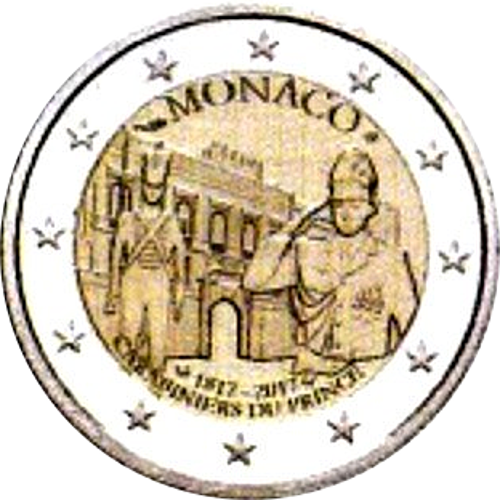 2 Euro Monaco 2017 200 Jahre Karabinierskompanie