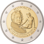 2 Euro Monaco 2018 250. Geburtstag von François-Joseph Bosio