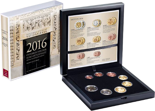 2 Euro Österreich 2016 KMS Österreich 2016 PP