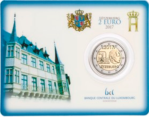 2 Euro Luxemburg 2017 50 Jahre Freiwilligenarmee