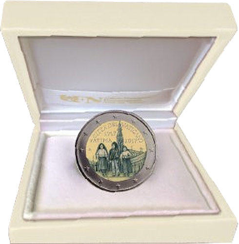 2 Euro Vatikanstadt 2017 100 Jahre Fatimá-Erscheinungen